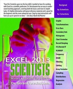 Cover Excel 2013 for Scientists