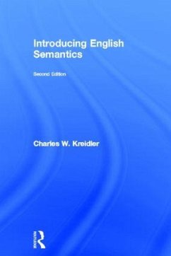 Introducing English Semantics - Kreidler, Charles W