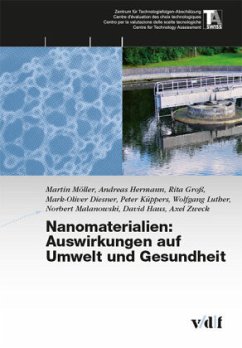 Cover Nanomaterialien: Auswirkungen auf Umwelt und Gesundheit