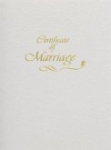 Contemporary Marriage Certificate Booklet with Traditional Service