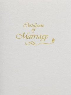 Contemporary Marriage Certificate Booklet with Traditional Service - Abingdon Press