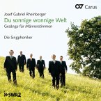 Du Sonnige Wonnige Welt-Musik Für Männerchor