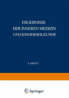 Ergebnisse der Inneren Medizin und Kinderheilkunde - Langstein, L.;Meyer, Erich;Schittenhelm, A.