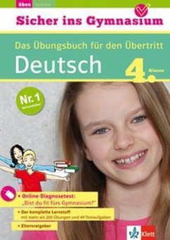 Cover Sicher ins Gymnasium Deutsch 4. Klasse