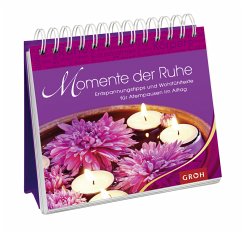 Cover Momente der Ruhe, Aufstellbuch