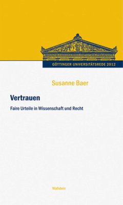 Vertrauen - Baer, Susanne