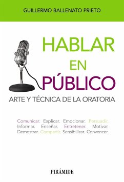 Hablar en público : arte y técnica de la oratoria - Ballenato Prieto, Guillermo