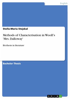 Methods of Characterisation in Woolf&quote;s 'Mrs. Dalloway' (eBook, PDF)