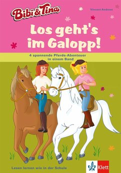 Los geht's im Galopp! - Bibi & Tina: Los geht's im Galopp! Vier spannende Pferdegeschichten in einem Band