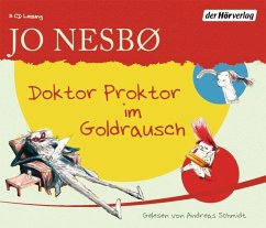Doktor Proktor im Goldrausch / Doktor Proktor Bd.4 (3 Audio-CDs) - Nesbø, Jo