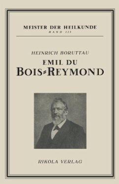 Emil du Bois-Reymond - Boruttau. Heinrich, Boruttau. Heinrich