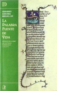 Cover PALABRA FUENTE DE VIDA, LA. CICLO A