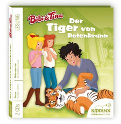 Hörbuch - Der Tiger von Rotenbrunn / Bibi & Tina Bd.11 (2 Audio-CDs) - Gürtler, Stephan