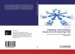 Database and Interface Issues of an E-Learning Tool