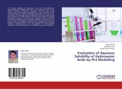 Evaluation of Aqueous Solubility of Hydroxamic Acids by PLS Modelling - Pande, Rama;Patre, Sandhya;Thakur, Piyush Kumar