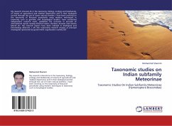 Taxonomic studies on Indian subfamily Meteorinae