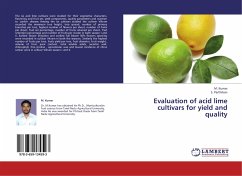 Evaluation of acid lime cultivars for yield and quality