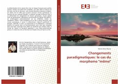 Changements paradigmatiques: le cas du morpheme 