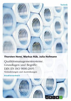 Qualitätsmanagementsysteme. Grundlagen und Begriffe: DIN EN ISO 9000:2005 (eBook, PDF) - Henn, Thorsten; Rüb, Markus; Hofmann, Julia