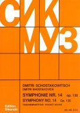 Sinfonie Nr.14 op.135 für Orchester Studienpartitur