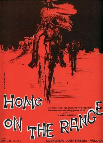 Home on the Range 25 American songs, blues und negro spirituals für Akkordeon mit Schlaggitarre ad lib.