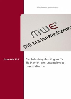 Cover Sloganstudie 2012 (eBook, ePUB)