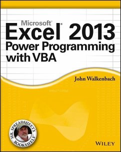 Excel 2013 Power Programming with VBA (eBook, ePUB) - Walkenbach, John