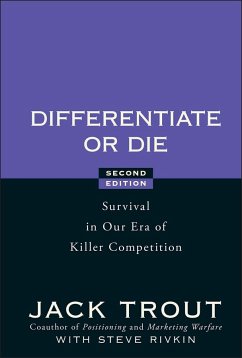 Differentiate or Die (eBook, PDF) - Trout, Jack; Rivkin, Steve