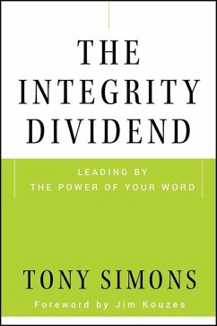The Integrity Dividend (eBook, PDF) - Simons, Tony