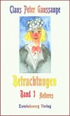 Betrachtungen – Band 1: Heiteres (eBook, PDF)