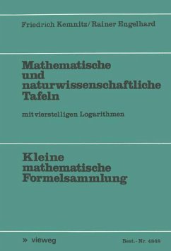 Mathematische und naturwissenschaftliche Tafeln - Kemnitz, Friedrich;Engelhard, Rainer