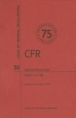 Mineral Resources, Parts 1 to 199 - National Archives And Records Administration