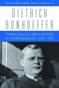 Theological Education at Finkenwalde - Barker, H Gaylon; Bonhoeffer, Dietrich; Brocker, Mark; Stott, Douglas W