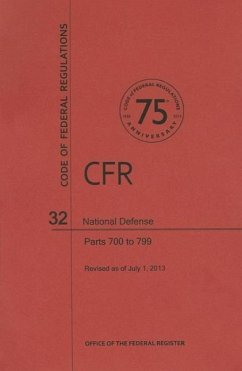 National Defense, Parts 700 to 799 - National Archives And Records Administration