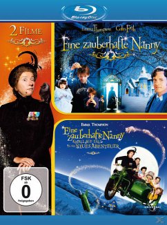 Eine zauberhafte Nanny 1 & 2 Doppelpack - 2 Disc Bluray - Emma Thompson,Colin Firth,Kelly Macdonald