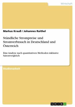 Stündliche Strompreise und Stromverbrauch in Deutschland und Österreich - Krauß, Markus;Raithel, Johannes