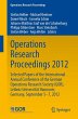 Operations Research Proceedings 2012 - Bild 1