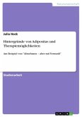 Hintergründe von Adipositas und Therapiemöglichkeiten