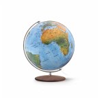 Doppelbild-Globus, Fuß Thermoesche u. Edelstahlmeridian (DFN 3701) / Räthgloben . Doppelbild-Globus, Fuß Thermoesche u. Edelstahlmeridian (DFN 3701) / Räthgloben .