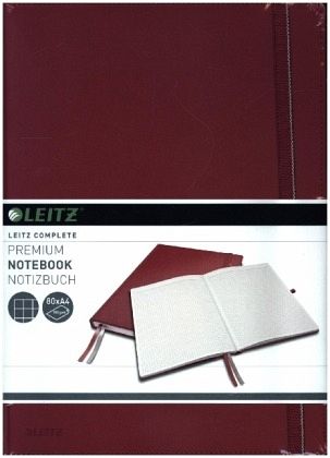 Leitz Notizbuch Complete iPAD kariert schwarz|Gebundenes Buch 