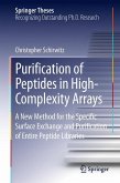 Purification of Peptides in High-Complexity Arrays