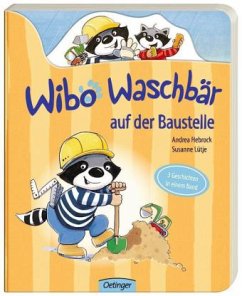 Cover Wibo Waschbär auf der Baustelle