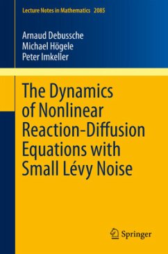 The Dynamics of Nonlinear Reaction-Diffusion Equations with Small Lévy Noise - Debussche, Arnaud;Högele, Michael;Imkeller, Peter