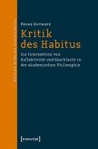 Kritik des Habitus