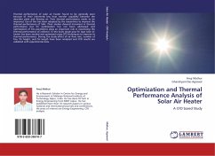Optimization and Thermal Performance Analysis of Solar Air Heater - Mathur, Anuj;Agrawal, Ghanshyam Das