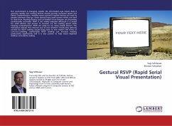 Gestural RSVP (Rapid Serial Visual Presentation)