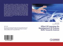 Effect Of Learning On Development Of Process Skills Towards Science
