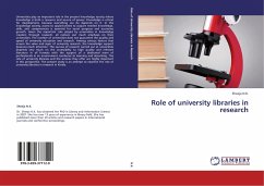 Role of university libraries in research