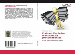 Elaboración de los manuales de procedimientos - Zavala Alonso, Rafael