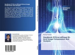 Handbook Of Error-diffused Bi-level Image Compression And Analysis - Pandian, Raviraj